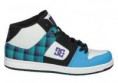 topánky DC Manteca 2 Mid SE - White/Black/Turquoise